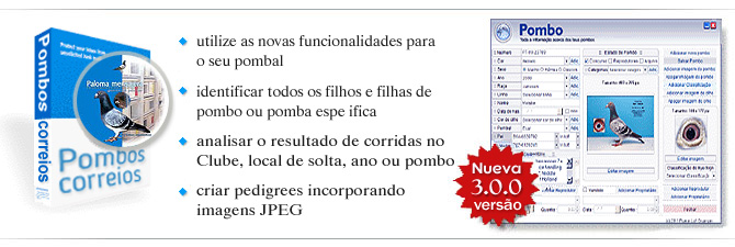 Para fazer a homologação do pedigree para pombos-correio